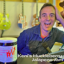 Load image into Gallery viewer, Keni's Huckleberry Jalapeno Jam