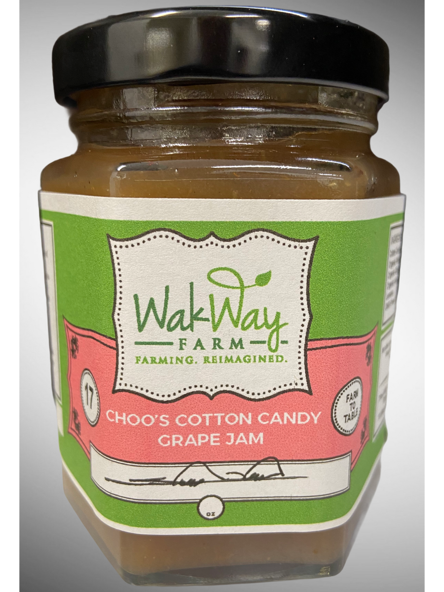 Choo's Cotton Candy Grape Jam WakWay Farm Store