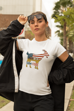 Load image into Gallery viewer, Womans' American Goat t-shirt