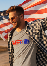 Load image into Gallery viewer, Farm-i-tude T-Shirt Supporting Our U.S. Vets