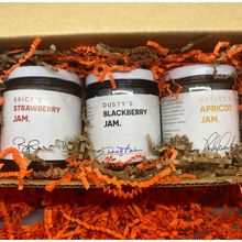 Load image into Gallery viewer, Fall Gift Box of Three Celebrity Jams
