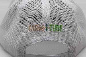 Farm-i-tude Richardson Trucker Burgandy/White Hat