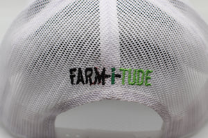 Farm-i-tude Richardson Trucker Grey/White Hat