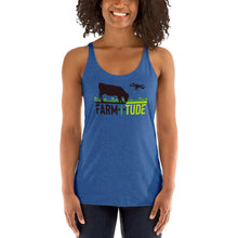 Load image into Gallery viewer, Womens&#39; Drone/Livestock Racerback Tank
